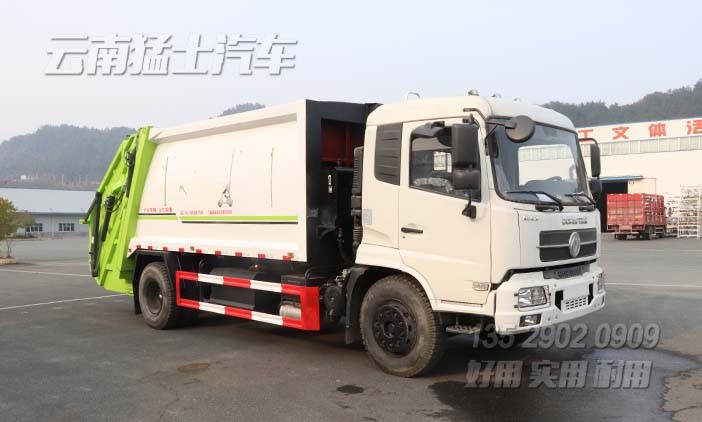東風(fēng)天錦垃圾車(chē),12方壓縮式垃圾車(chē),環(huán)衛(wèi)垃圾車(chē),廢品回收車(chē),出售東風(fēng)垃圾車(chē),出售12方垃圾車(chē)