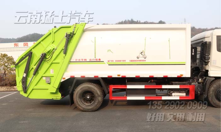 東風(fēng)天錦垃圾車(chē),12方壓縮式垃圾車(chē),環(huán)衛(wèi)垃圾車(chē),廢品回收車(chē),出售東風(fēng)垃圾車(chē),出售12方垃圾車(chē)