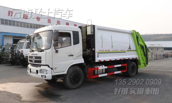 東風(fēng)天錦垃圾車(chē),12方壓縮式垃圾車(chē),環(huán)衛(wèi)垃圾車(chē),廢品回收車(chē),出售東風(fēng)垃圾車(chē),出售12方垃圾車(chē)