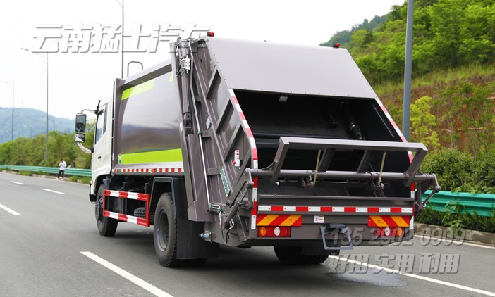14方垃圾車,環(huán)衛(wèi)垃圾車,壓縮式垃圾車,東風(fēng)全自動垃圾車,市政環(huán)衛(wèi)車廠家