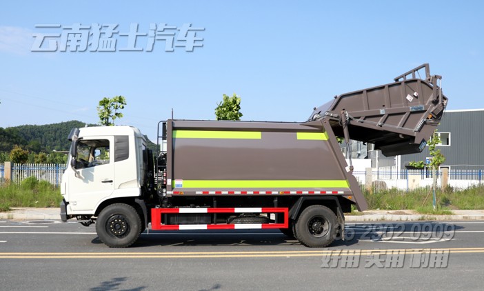 14方垃圾車,環(huán)衛(wèi)垃圾車,壓縮式垃圾車,東風(fēng)全自動垃圾車,市政環(huán)衛(wèi)車廠家
