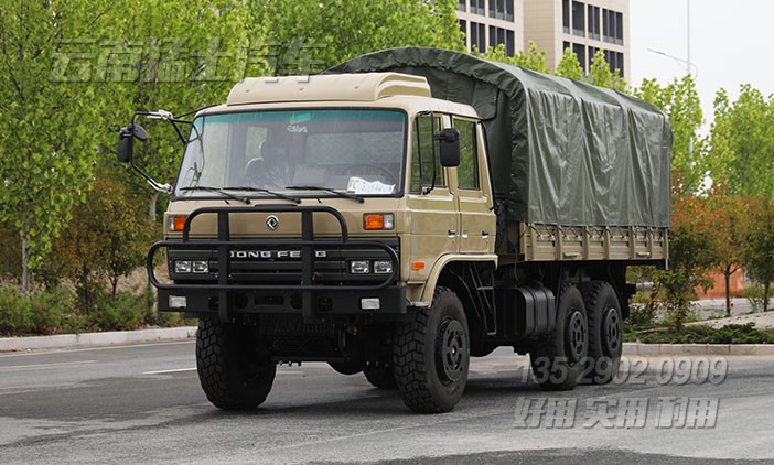 EQ2102N,東風(fēng)雙排卡車,東風(fēng)153高配,3.5噸柴油運輸車,全驅(qū)越野卡車,平頭雙排越野車
